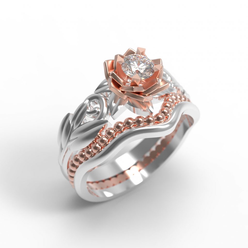 Bespoke stacking ring