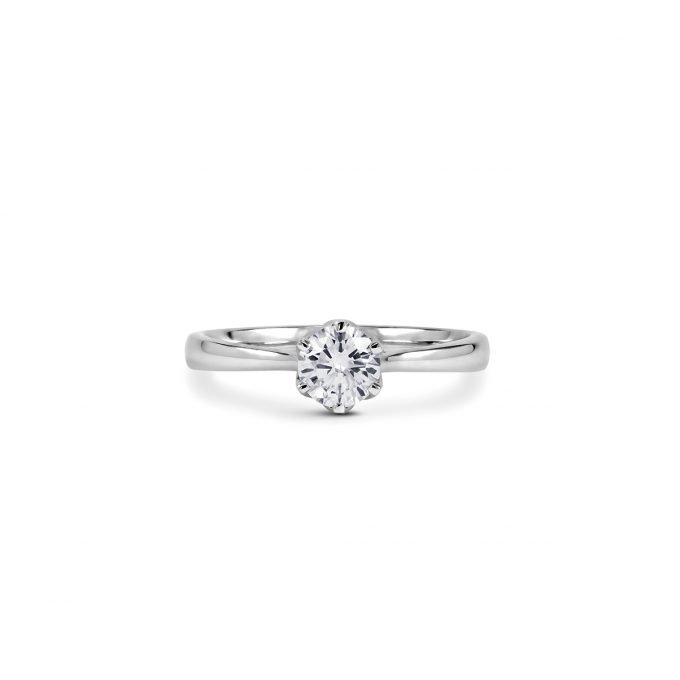 Petals Diamond Engagement Ring | Zmay Jewelry