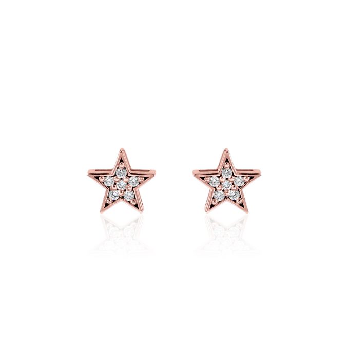 Diamond_star_earrings_rose_gold