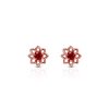 Ruby_Flower_Earrings_rose_gold