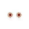 Ruby_Flower_Earrings_yellow_gold