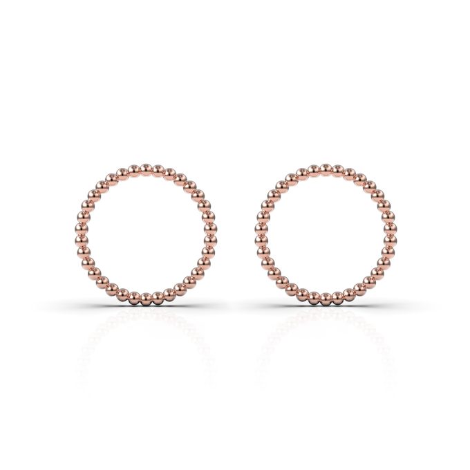 Bubbles_Circle_Earrings_rose_gold