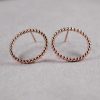 Bubbles_Circle_Earrings_rose_gold_detail