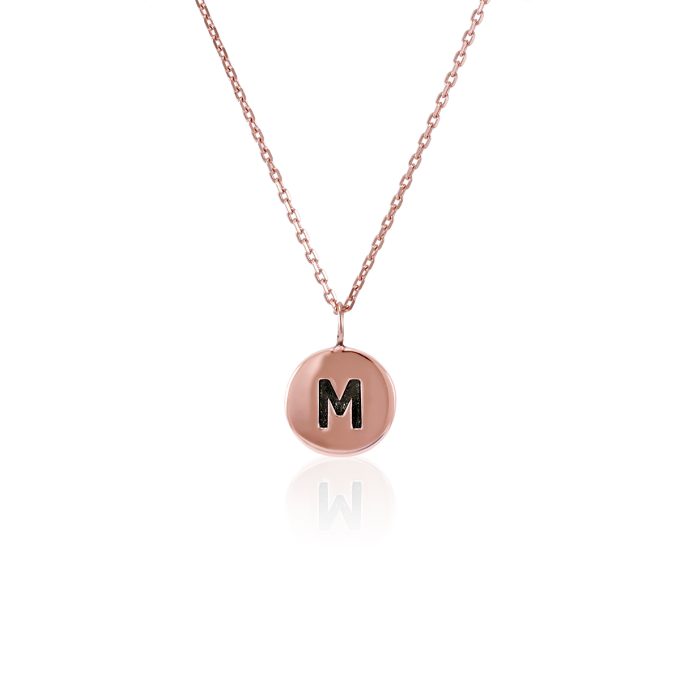 Mini_initial_Disc_necklace_rose_gold