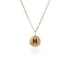 Mini_initial_Disc_necklace_yellow_gold
