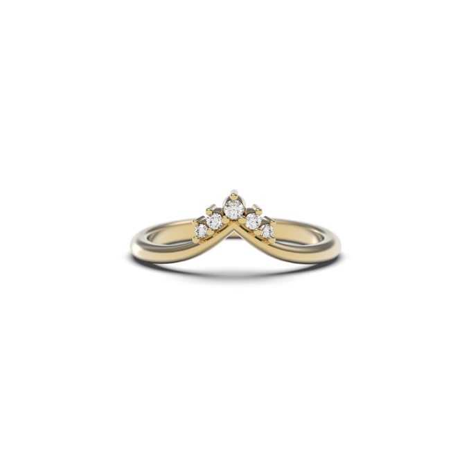 Five_diamond_stackable_V_ring_yellow_gold
