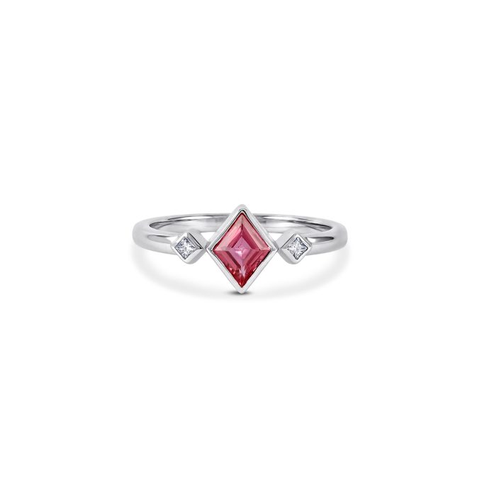 One_of_a_kind_Pink_Sapphire_and_Princess_Diamond_ring