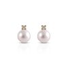 Biserni_uhani_z_diamantom_rumeno_zlato Pearl_and_diamond_earrings_yellow_gold