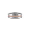 Bicolor_brushed_Mens_wedding_ring_rose_gold
