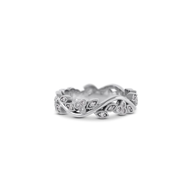 Vintage_inspired_Milgrain_diamond_wedding_ring_white_gold