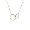 Circles_infinity_necklace_yellow_gold
