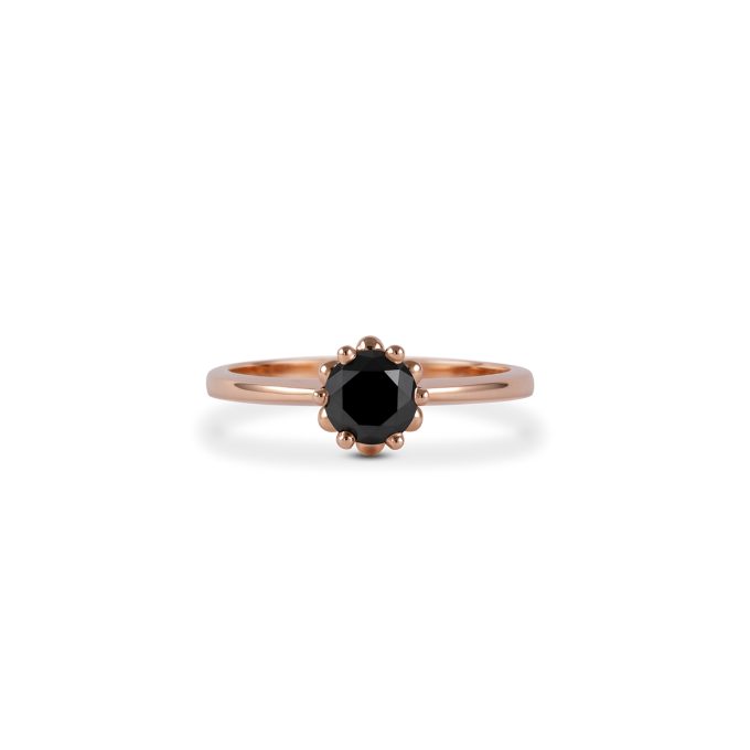 Bubbles_black_diamond_engagement_ring_rose_gold