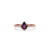 Zarocni_prstan_solza_ametist_z_diamanti_Roza_zlato Pear_Amethyst_with_side_diamonds_engagement_ring_rose_gold
