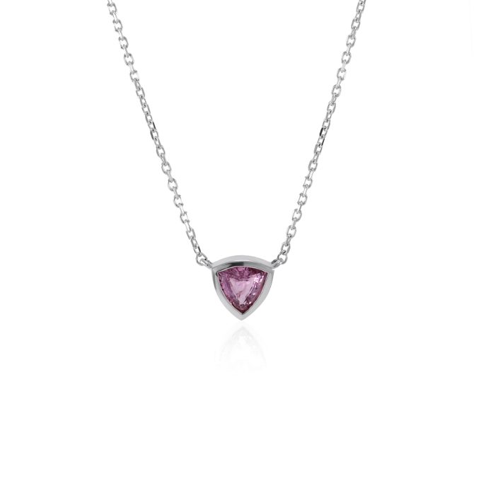 Trillion_pink_sapphire_necklace_white_gold
