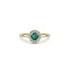Emerald_Diamond_halo_engagement_ring_yellow_gold