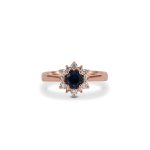 Sapphire_and_diamond_engagement_ring_Snowflake_rose_gold