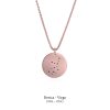 Zodiac_disc_necklace_Virgo_rose_gold