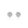 Uhani_cvet_z_diamantom_belo_zlato Diamond_Flower_Earrings_white_gold