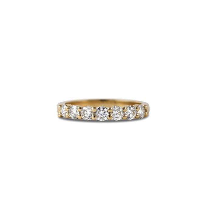 Porocni_prstan_Half_eternity_z_0.11ct_diamanti_rumeno_zlato Half_eternity_wedding_ring_with_0.11ct_diamonds_yellow_gold