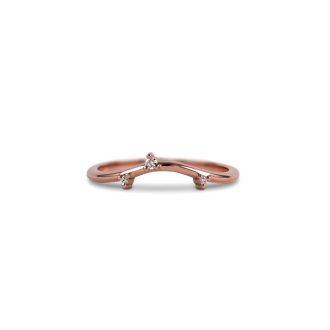 Nature_inspired_diamond_stacking_ring_rose_gold