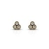 Uhani_diamantni_tris_rumeno_zlato Three_diamond_bezel_earrings_yellow_gold