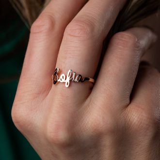 Name_ring_rose_gold_on_hand