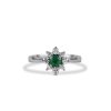 Snowflake_emerald_engagement_ring_white_gold